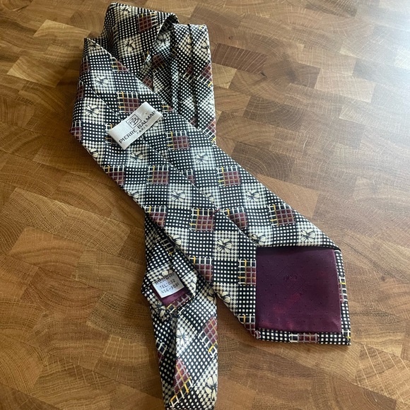 Pierre Balmain neck tie 100% silk - Picture 2 of 2
